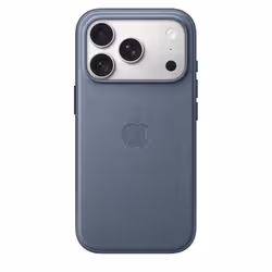 Apple Custodia MagSafe in tessuto TechWoven per iPhone 18 Pro - Blu chambray - Vista aggiuntiva 3