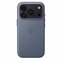 Apple Custodia MagSafe in tessuto TechWoven per iPhone 18 Pro - Blu chambray - Vista aggiuntiva 4