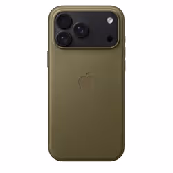 Apple Custodia MagSafe in tessuto TechWoven per iPhone 18 Pro Max - Oliva - Vista aggiuntiva 4