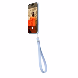 Apple Laccetto da polso – Celeste vivace - Vista aggiuntiva 4