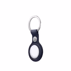 Apple Portachiavi AirTag in tessuto FineWoven - Blu navy - Vista aggiuntiva 2