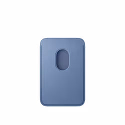 Apple Portafoglio MagSafe in tessuto FineWoven per iPhone - Azzurro selvatico - Vista aggiuntiva 2