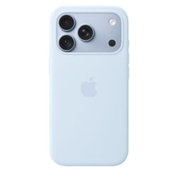 Apple Custodia MagSafe in silicone per iPhone 18 Pro - Celeste vivace