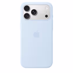 Apple Custodia MagSafe in silicone per iPhone 18 Pro Max - Celeste vivace - Vista aggiuntiva 3
