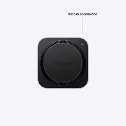 Apple Mac mini: Chip M6 con cpu 12 core e gpu 12 core, 256GB SSD - Argento - Vista aggiuntiva 6