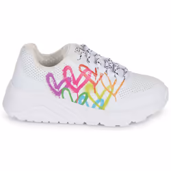Scarpe bambini Skechers UNO LITE Bianco - 29