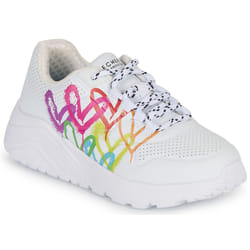 Scarpe bambini Skechers UNO LITE Bianco - 27