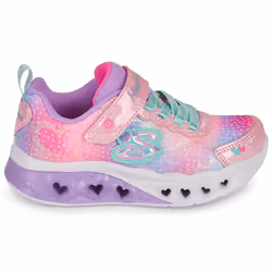 Scarpe bambini Skechers FLUTTER HEART LIGHTS Rosa - 33 - Vista aggiuntiva 2