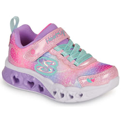 Scarpe bambini Skechers FLUTTER HEART LIGHTS Rosa - 35