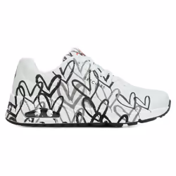 Sneakers Skechers Uno Spread The Love Bianco - 36