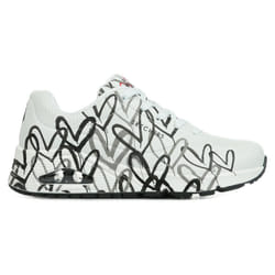 Sneakers Skechers Uno Spread The Love Bianco - 36