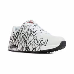 Sneakers Skechers Uno Spread The Love Bianco - 36