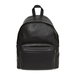 Eastpak Padded Pak'r Grained Black2 zaino Zaino casual Nero PU pelle, Poliestere