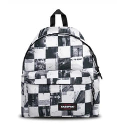 Eastpak Padded Pak'r zaino Zaino casual Nero, Bianco Poliestere