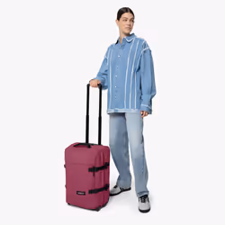 Eastpak Tranverz S Trolley Guscio morbido Nero, Borgogna 42 L Poliestere - Vista aggiuntiva 7