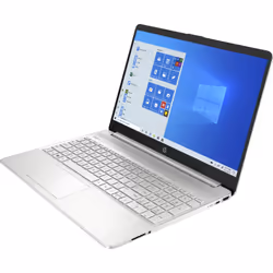 HP 15s-fq0060nl Intel® Celeron® N4020 Computer portatile 39,6 cm (15.6") HD 4 GB DDR4-SDRAM 128 GB SSD Wi-Fi 5 (802.11ac) Windows 11 Home in S mode Argento