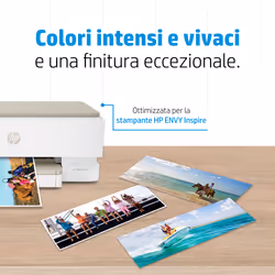 HP Confezione da 10 fogli di carta fotografica Advanced, lucida, 250 g/m², 4 x 12'' (101 x 305 mm) - Vista aggiuntiva 4