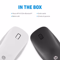 HP Mouse Bluetooth 410 Slim bianco - Vista aggiuntiva 7