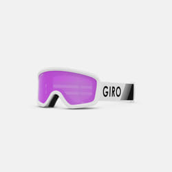 Giro Chico 2.0 Goggle occhialini per sport invernali Bianco Bambini Ambra, Rosa Occhialini (piatti) cilindrici