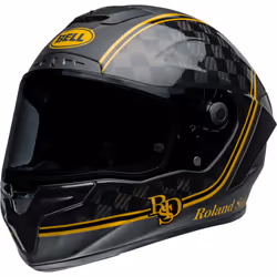 Bell Race Star DLX Flex RSD Player Casco, nero-oro, dimensione L per uomo