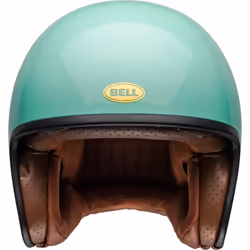 Bell TX-501 Solid Casco Jet, verde-turchese, dimensione S per uomo