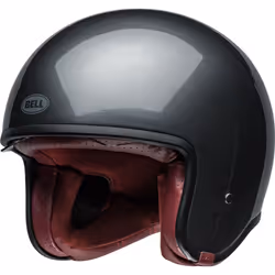 Bell TX-501 Solid Casco Jet, nero-grigio, dimensione XL per uomo