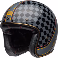 Bell Custom 500 RSD Wreakers Casco Jet, nero-grigio-oro, dimensione L per uomo