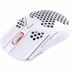 HyperX Pulsefire Haste – Mouse da gaming wireless (bianco) - Vista aggiuntiva 4