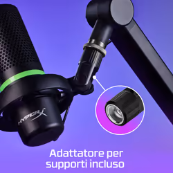 HyperX 4P5E2AA microfono Nero Microfono per console di gioco - Vista aggiuntiva 8