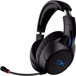HyperX Cloud Flight - Cuffie wireless per il gaming (nero-blu) - PS5-PS4 - Vista aggiuntiva 4