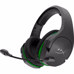 HyperX CloudX Stinger Core – Cuffie da gaming wireless (nero-verde) – Xbox, Wireless, Gaming, 20 - 20000 Hz, 275 g, Auricolar ...