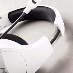 HyperX Cloud Stinger Core – Cuffie da gaming wireless (bianco-blu) – PS5-PS4 - Vista aggiuntiva 6