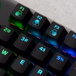 HyperX Alloy Origins Core – Tastiera meccanica da gaming – HX Red (layout USA) - Vista aggiuntiva 7