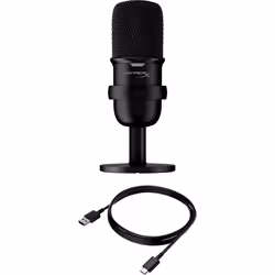 HyperX SoloCast - USB Microphone (Black) Nero Microfono per PC - Vista aggiuntiva 6