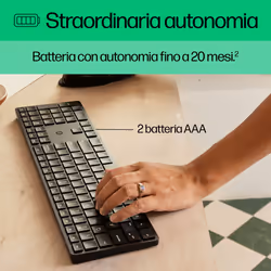 HP Tastiera wireless programmabile 450 - Vista aggiuntiva 4