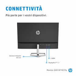 HP M27fq QHD Monitor - Vista aggiuntiva 8