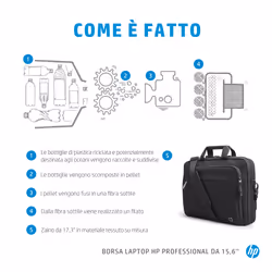 HP Professional 15.6-inch Laptop Bag - Vista aggiuntiva 7