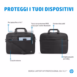 HP Borsa per laptop Professional da 14,1'' - Vista aggiuntiva 6