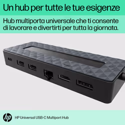 HP Universal USB-C Multiport Hub - Vista aggiuntiva 7