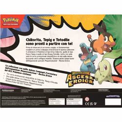 Pokémon Collezione con Spilla Deluxe Compagni d'Avventura dell'espansione Megaevoluzione - Ascesa Eroica - Vista aggiuntiva 4