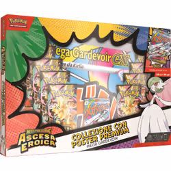 Pokémon Collezione con Poster Premium di Mega Lucario-ex e Mega Gardevoir-ex (IT) - Vista aggiuntiva 2