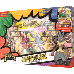 Pokémon Collezione con Poster Premium di Mega Lucario-ex e Mega Gardevoir-ex (IT) - Vista aggiuntiva 4