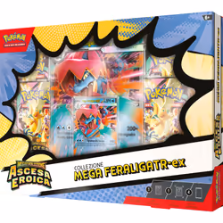 Pokémon Collezione Mega Emboar-EX, Mega Feraligatr-EX e Mega Meganium-EX dell'Espansione Megaevoluzione - Ascesa Eroica - Vista aggiuntiva 2