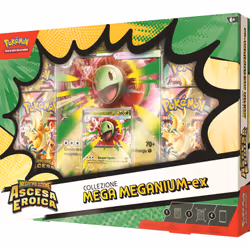 Pokémon Collezione Mega Emboar-EX, Mega Feraligatr-EX e Mega Meganium-EX dell'Espansione Megaevoluzione - Ascesa Eroica - Vista aggiuntiva 3