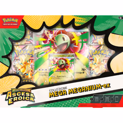 Pokémon Collezione Mega Emboar-EX, Mega Feraligatr-EX e Mega Meganium-EX dell'Espansione Megaevoluzione - Ascesa Eroica - Vista aggiuntiva 5