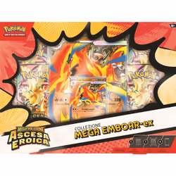 Pokémon Collezione Mega Emboar-EX, Mega Feraligatr-EX e Mega Meganium-EX dell'Espansione Megaevoluzione - Ascesa Eroica - Vista aggiuntiva 6