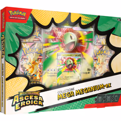 Pokémon Collezione Mega Emboar-EX, Mega Feraligatr-EX e Mega Meganium-EX dell'Espansione Megaevoluzione - Ascesa Eroica - Vista aggiuntiva 7