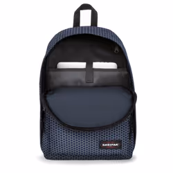 Eastpak Out Of Office zaino Zaino casual Blu, Bianco Poliestere