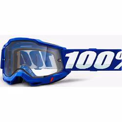 100% Accuri II Essential Occhiali da motocross, blu per uomo