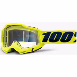 100% Accuri II Essential Occhiali da motocross, giallo per uomo
